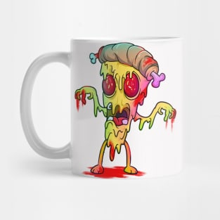 Cute Zombie Pizza Mug